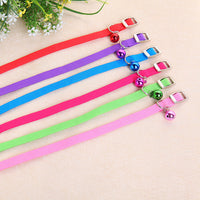 HKM-634451 Pet Fashion Dog And Cat Elastic Band Bell Collar