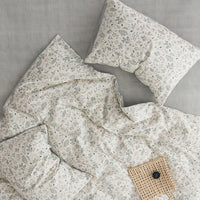 HKM-634579 Pastoral Small Floral 4-Piece Pure Cotton Bedding Set for Multiple Bed Sizes
