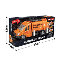 HKM-634707 1:14 Friction Simulation Engineering Construction Car Toy with Lights and Music for Kids Ages 5-7