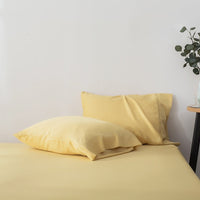 HKM-634899 Solid Color Polyester Pillowcase 48x74cm in Multiple Modern Shades