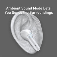 HKM-634963 Waterproof Dual Monaural Noise-cancelling Earphones with Sound Activation and Bluetooth 5.0 Connectivity