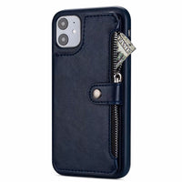 HKM-635155 Magnetic Flip Cover Protective Shell for iPhone 11, 11 Pro & 11 Pro Max - Imitation Leather Wallet Style