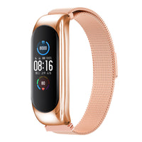HKM-635411 Three-Bead Metal Wristband for Mi Band 3/4 and Mi Band 5 - 24.5cm
