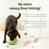 HKM-635667 Anti-tumble Avocado Pet Feeding Bowl