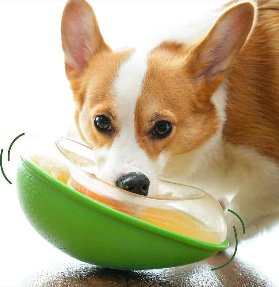 HKM-635667 Anti-tumble Avocado Pet Feeding Bowl