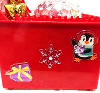 HKM-635667 Electric Lift Music Gift Box with Motion, Plastic, 17x11x8cm, Battery Operated
