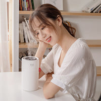 HKM-635923 Compact Ultrasonic Humidifier with Colorful Lights for Home and Car