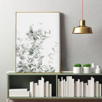 HKM-636051 Nordic Modern Canvas Painting with Floral and Leaf Patterns for Home Decoration
