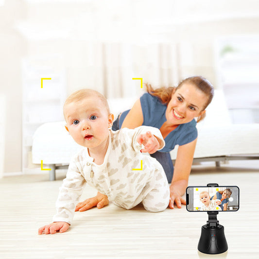 HKM-636115 360° AI Intelligent Follower Camera with Live Face Recognition and Anti-Shock Tracking