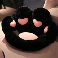 HKM-636115 Cute Cat Paw Plush Pillow for Sofa and Chair Decoration - Non-Slip Heart Design Cushion, Perfect for Valentine's Day & Birthdays