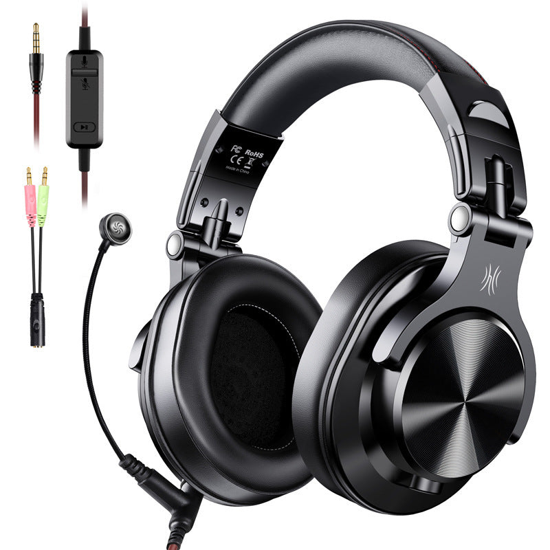 HKM-636115 Over-Ear Headphones with 40mm Drivers and High Sensitivity, Ideal for Music and Gaming