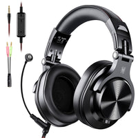 HKM-636115 Over-Ear Headphones with 40mm Drivers and High Sensitivity, Ideal for Music and Gaming