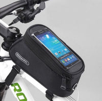 HKM-636307 Bicycle Frame Bag for iPhone - PVC, Multi-Sized Phone Holder for Biking
