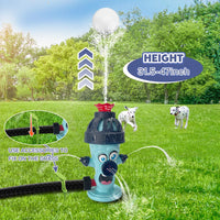 HKM-636307 Garden Tee Ball Set with Water Sprinkler for Outdoor Summer Fun