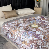 HKM-636371 Summer Washed Silk Blanket with Soybean Fiber Filling - Available in Single and Double Sizes