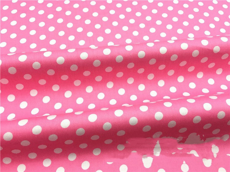 HKM-636883 Cotton Twill Cloth with Dots - 100% Cotton, 160cm Wide, 10m Length