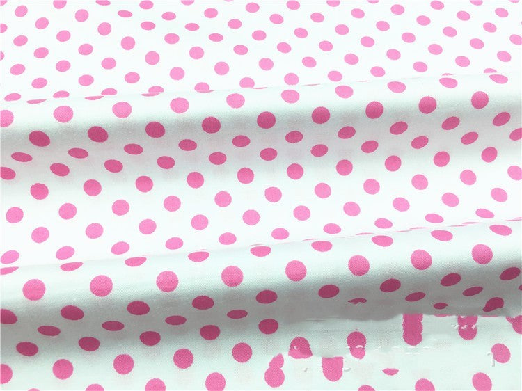 HKM-636883 Cotton Twill Cloth with Dots - 100% Cotton, 160cm Wide, 10m Length