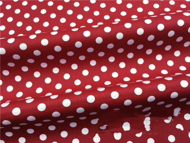 HKM-636883 Cotton Twill Cloth with Dots - 100% Cotton, 160cm Wide, 10m Length
