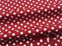 HKM-636883 Cotton Twill Cloth with Dots - 100% Cotton, 160cm Wide, 10m Length