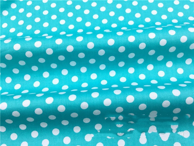 HKM-636883 Cotton Twill Cloth with Dots - 100% Cotton, 160cm Wide, 10m Length