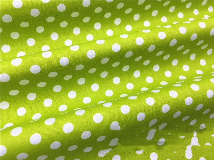 HKM-636883 Cotton Twill Cloth with Dots - 100% Cotton, 160cm Wide, 10m Length