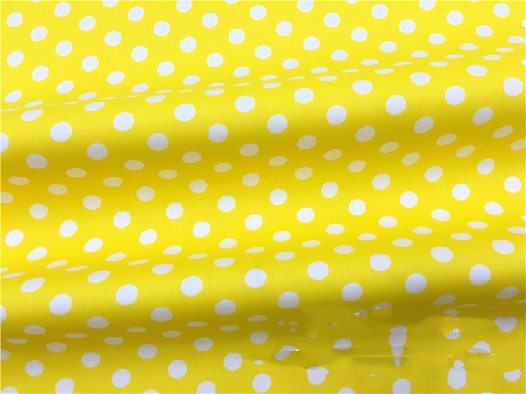 HKM-636883 Cotton Twill Cloth with Dots - 100% Cotton, 160cm Wide, 10m Length