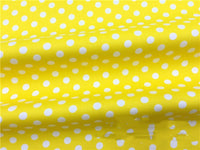 HKM-636883 Cotton Twill Cloth with Dots - 100% Cotton, 160cm Wide, 10m Length