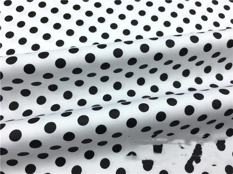 HKM-636883 Cotton Twill Cloth with Dots - 100% Cotton, 160cm Wide, 10m Length