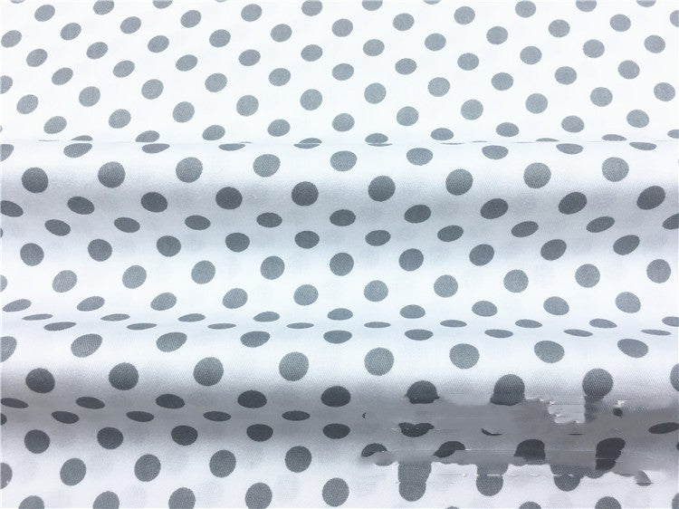 HKM-636883 Cotton Twill Cloth with Dots - 100% Cotton, 160cm Wide, 10m Length