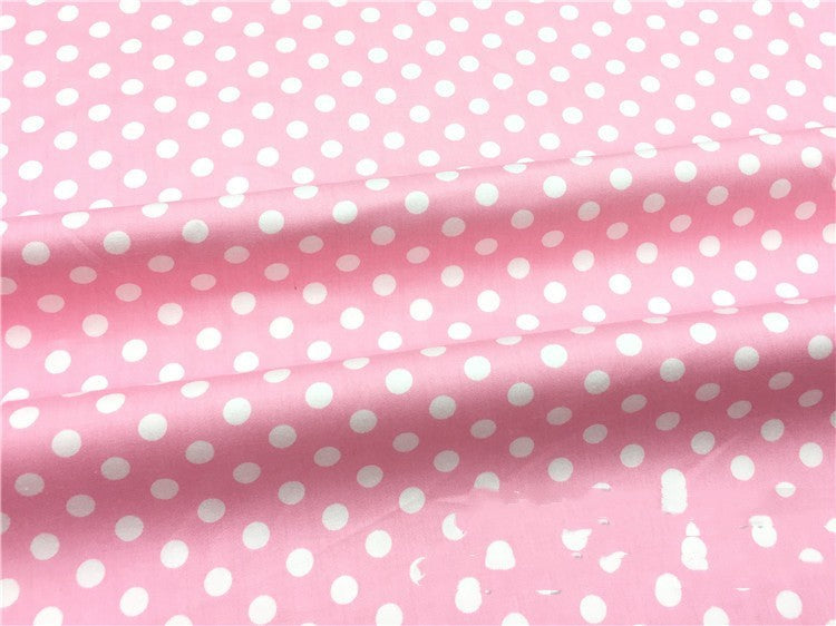 HKM-636883 Cotton Twill Cloth with Dots - 100% Cotton, 160cm Wide, 10m Length