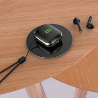 HKM-636947 Wireless LCD Display In-Ear Headset Compatible with iPhone and Android Devices