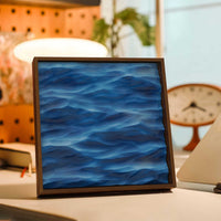 HKM-637139 Three-Dimensional Sea Decorative Painting in Solid Wood Frame
