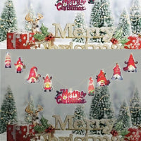 HKM-637331 Battery-Powered LED Christmas Cartoon and Letter String Lights for Holiday Decoration