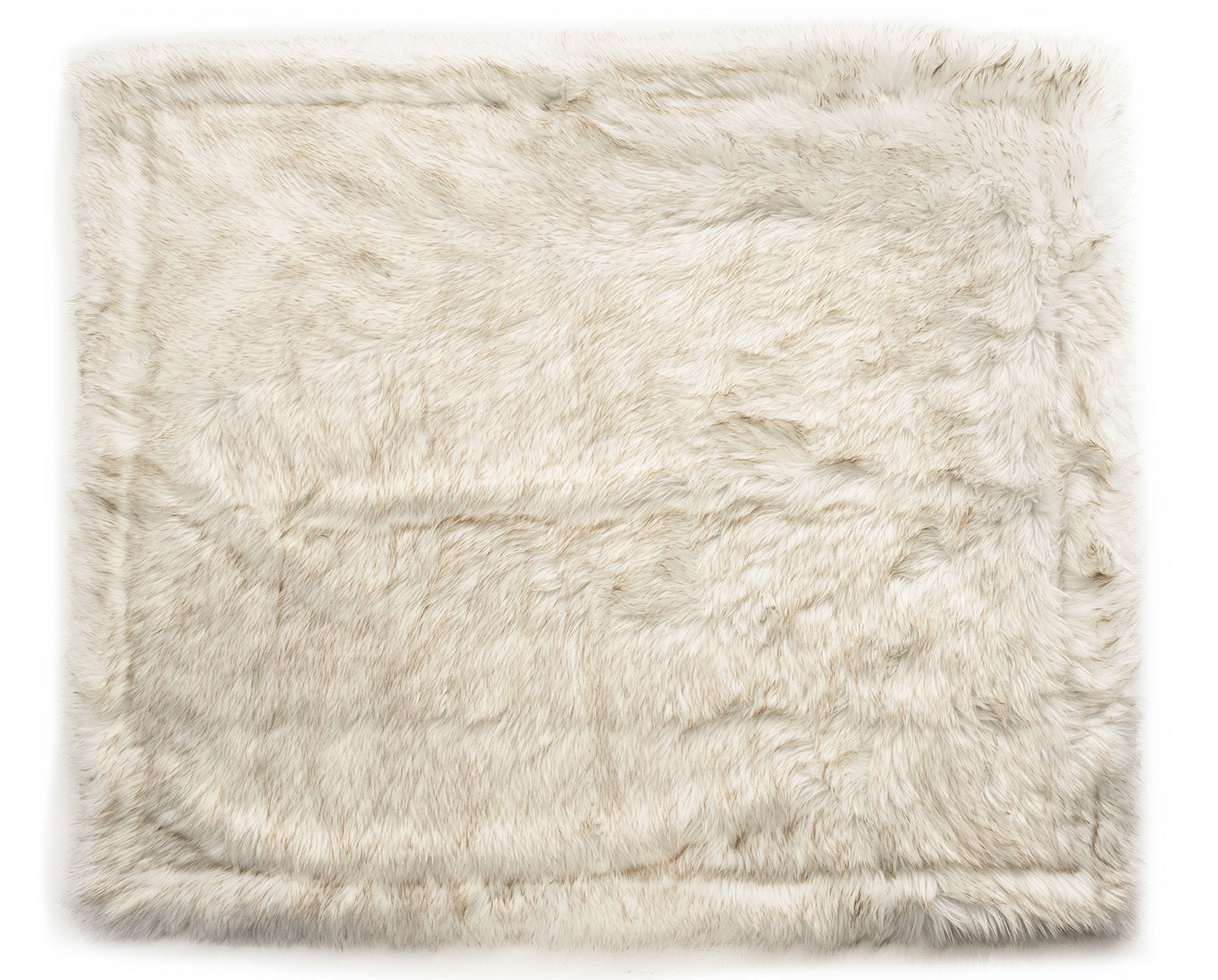 HKM-637331 Winter Thick Pet Warm Pad for Dogs, Cats, and Small Animals - Soft Cloth, Grey and White