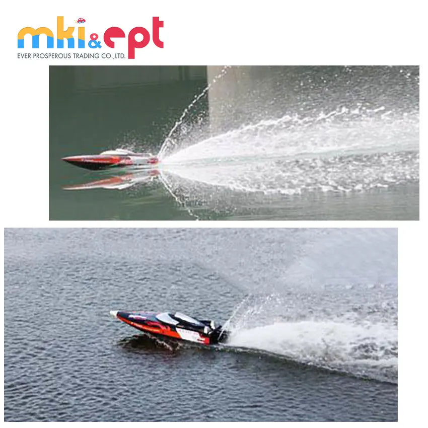 HKM-637843 High-Speed 2.4G Remote Control Water Cooling RC Yacht for Outdoor Fun