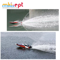 HKM-637843 High-Speed 2.4G Remote Control Water Cooling RC Yacht for Outdoor Fun