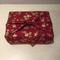 HKM-638035 Japanese Style Suede Wrapped Lunch Cloth - Assorted Designs and Sizes
