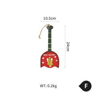 HKM-638163 Christmas Wooden Wall Decorations Featuring Gloves, Socks, Love Heart, and Winter Snow Shovels