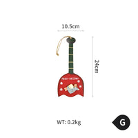 HKM-638163 Christmas Wooden Wall Decorations Featuring Gloves, Socks, Love Heart, and Winter Snow Shovels