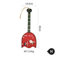 HKM-638163 Christmas Wooden Wall Decorations Featuring Gloves, Socks, Love Heart, and Winter Snow Shovels