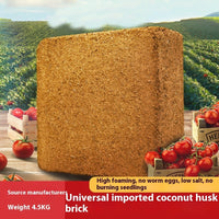 HKM-638291 Coconut Bran Flower Soilless Cultivation Substrate Brick for Planting & Gardening