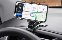 HKM-638419 Universal Snap-In Car Dashboard Phone Holder with Multifunctional Navigation Support