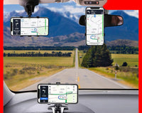 HKM-638419 Universal Snap-In Car Dashboard Phone Holder with Multifunctional Navigation Support