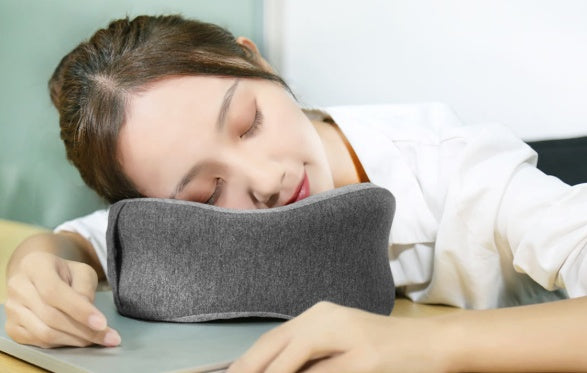 HKM-638483 Neck Massage Pillow for Relaxation, Muscle Therapy, and Sleep - Ideal for Office, Home, and Travel