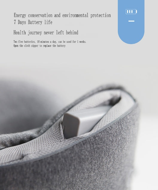 HKM-638483 Neck Massage Pillow for Relaxation, Muscle Therapy, and Sleep - Ideal for Office, Home, and Travel
