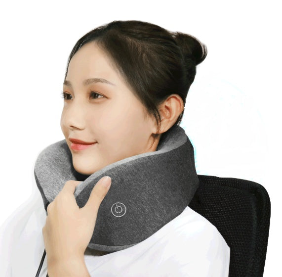 HKM-638483 Neck Massage Pillow for Relaxation, Muscle Therapy, and Sleep - Ideal for Office, Home, and Travel