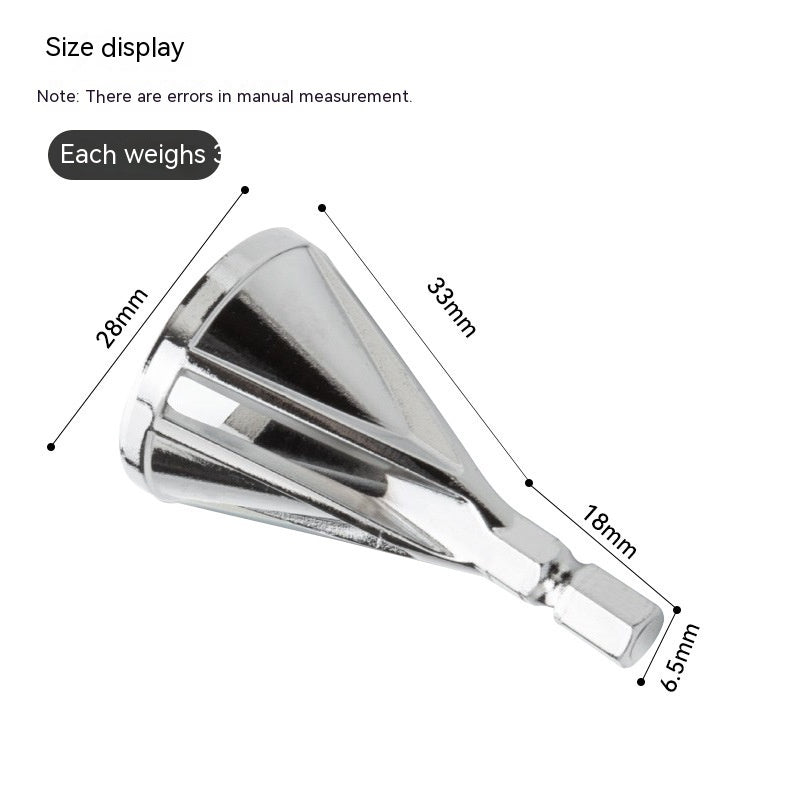 HKM-638547 External Electric Drill Deburring and Chamfering Tool - CR12MOV Material, Ergonomic Design