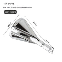 HKM-638547 External Electric Drill Deburring and Chamfering Tool - CR12MOV Material, Ergonomic Design
