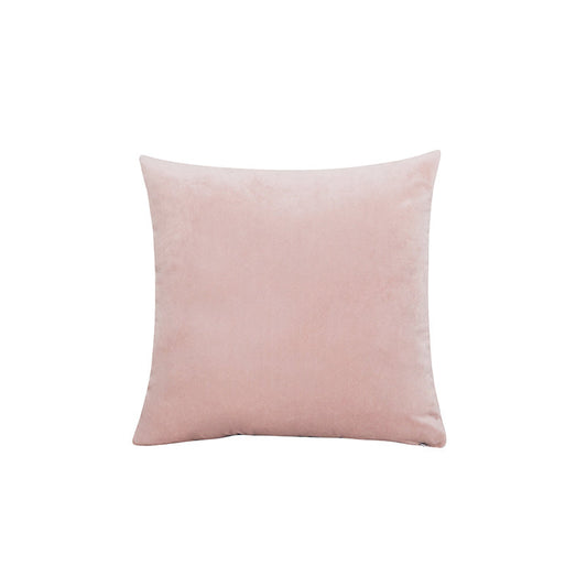 HKM-638739 Velvet Lumbar Support Pillowcase for Home and Office Use