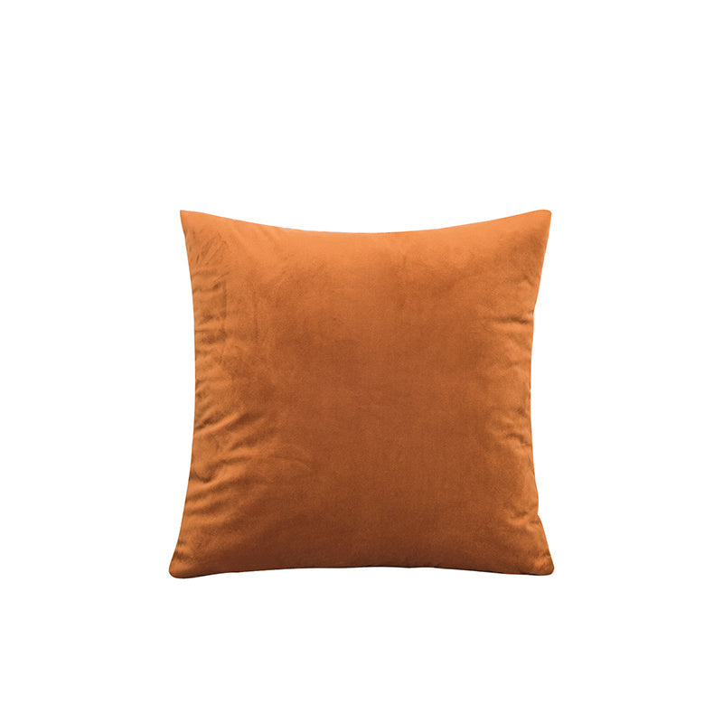 HKM-638739 Velvet Lumbar Support Pillowcase for Home and Office Use